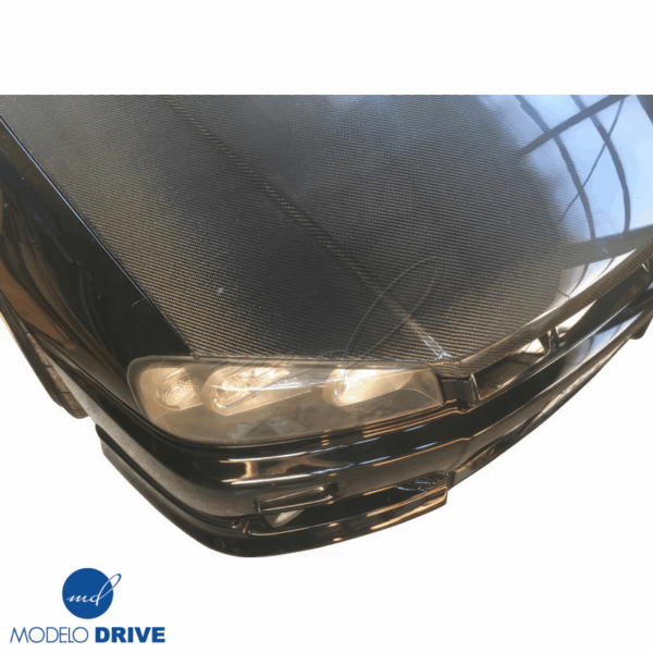 ModeloDrive Carbon Fiber OER Hood > Nissan Skyline (R34) GTS 1999-2004 - Image 9