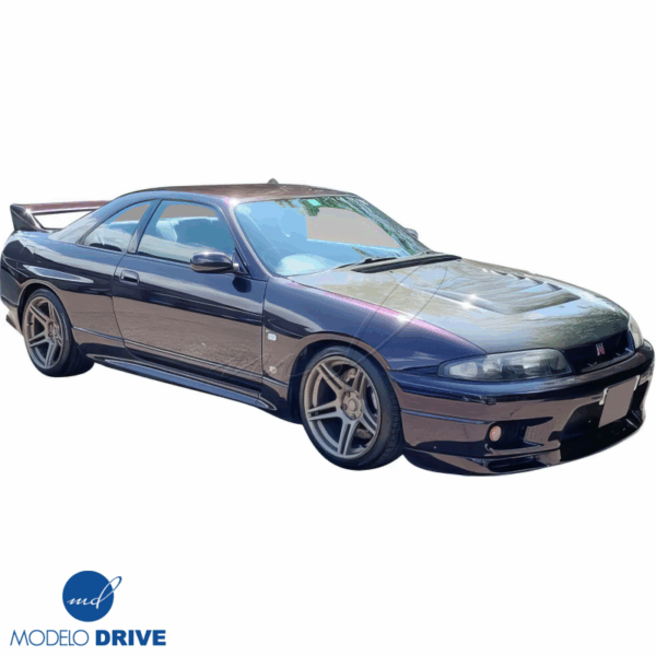 ModeloDrive Carbon Fiber DMA D1 Hood > Nissan Skyline (R33) GTS 1993-1995 - Image 3