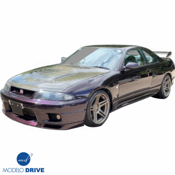 ModeloDrive Carbon Fiber DMA D1 Hood > Nissan Skyline (R33) GTS 1993-1995 - Image 4