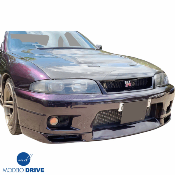 ModeloDrive Carbon Fiber DMA D1 Hood > Nissan Skyline (R33) GTS 1993-1995 - Image 5