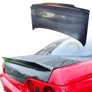 ModeloDrive Carbon Fiber CSL Duckbill Trunk > Nissan Skyline (R32) 1990-1994 > 2dr Coupe