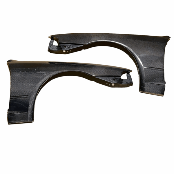 ModeloDrive Carbon Fiber OER GTS Fenders (front) > Nissan Skyline (R32) GTS 1990-1994 > 2dr Coupe