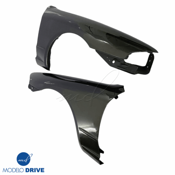 ModeloDrive Carbon Fiber OER GTS Fenders (front) > Nissan Skyline (R32) GTS 1990-1994 > 2dr Coupe - Image 4
