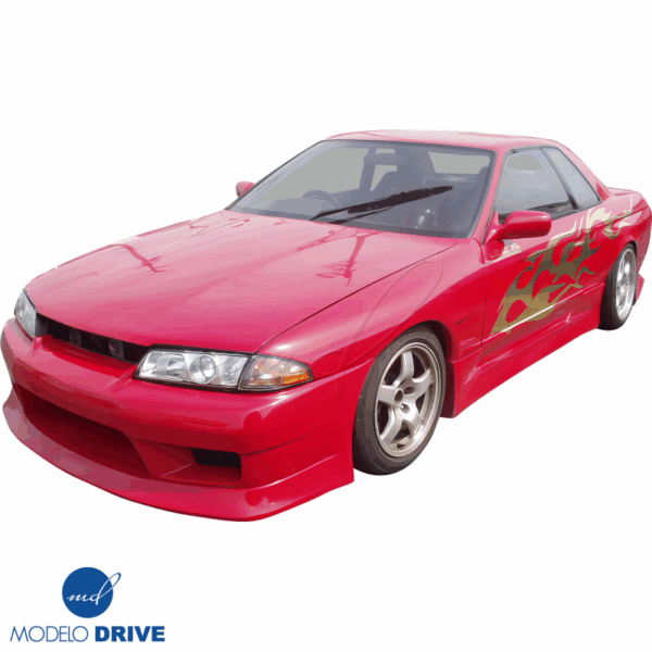ModeloDrive FRP VERT Front Bumper > Nissan Skyline (R32) GTS 1990-1994 > 2/4dr - Image 28