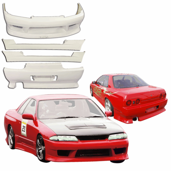 ModeloDrive FRP VERT Body Kit 4pc > Nissan Skyline (R32) GTS 1990-1994 > 2dr Coupe - Image 2