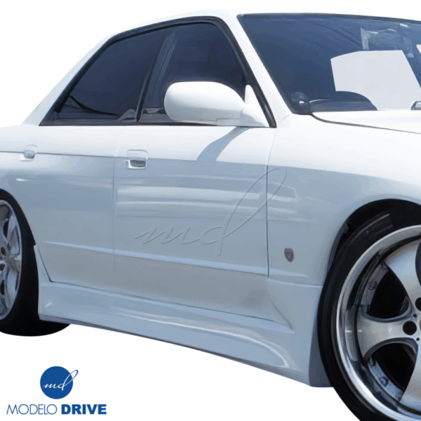 ModeloDrive FRP VERT Side Skirts > Nissan Skyline (R32) GTS 1990-1994 > 4dr Sedan - Image 5