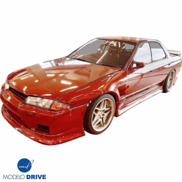 ModeloDrive FRP VERT Side Skirts > Nissan Skyline (R32) GTS 1990-1994 > 4dr Sedan - Image 21
