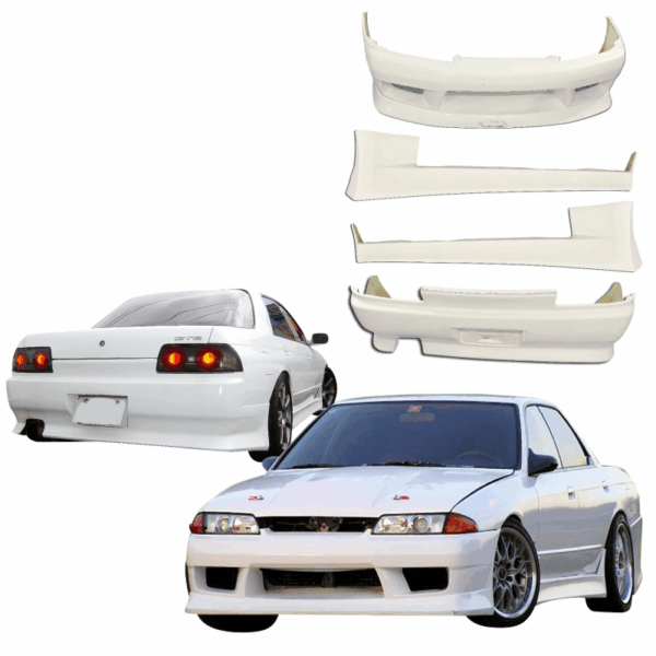 ModeloDrive FRP VERT Body Kit 4pc > Nissan Skyline (R32) GTS 1990-1994 > 4dr Sedan