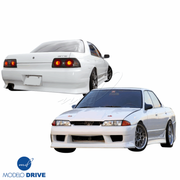 ModeloDrive FRP VERT Body Kit 4pc > Nissan Skyline (R32) GTS 1990-1994 > 4dr Sedan - Image 2