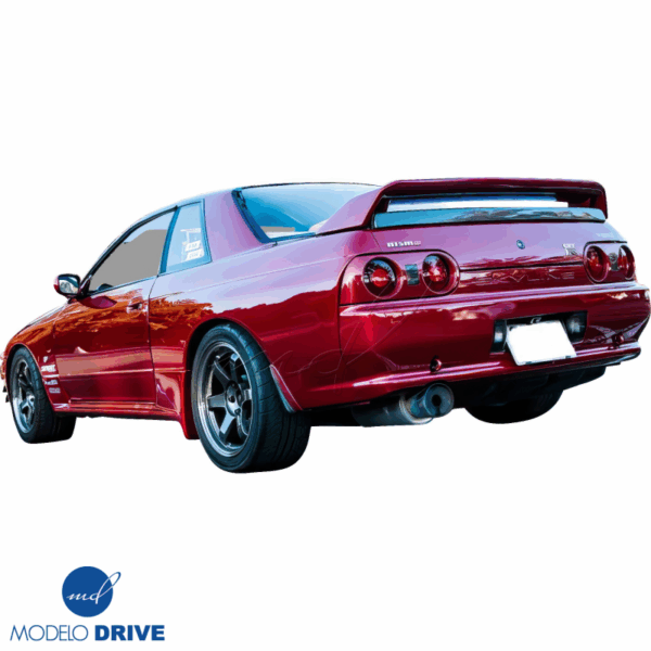 ModeloDrive Carbon Fiber OER GTR Bootlid Spoiler Wing (lower) > Nissan Skyline (R32) 1990-1994 > 2dr Coupe - Image 6
