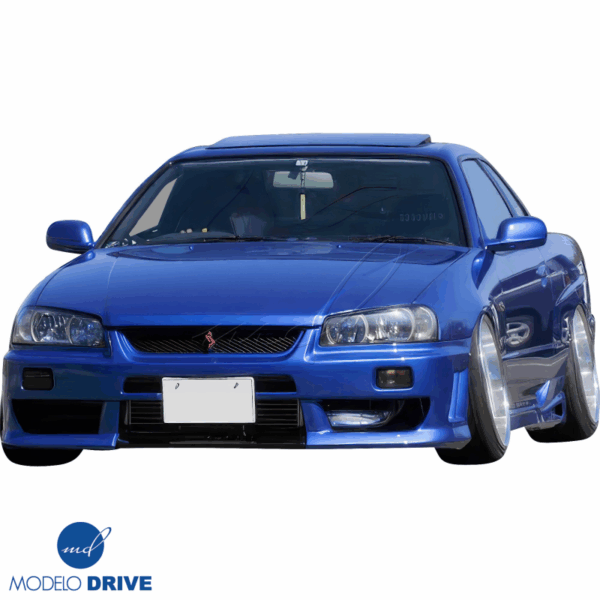 ModeloDrive FRP ATIA Front Bumper > Nissan Skyline (R33) GTS 1999-2004 > 2/4dr - Image 4