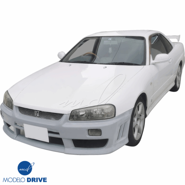 ModeloDrive FRP ATIA Front Bumper > Nissan Skyline (R33) GTS 1999-2004 > 2/4dr - Image 9