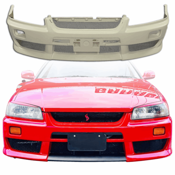 ModeloDrive FRP ATIA Front Bumper > Nissan Skyline (R33) GTS 1999-2004 > 2/4dr - Image 10