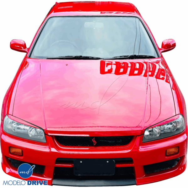 ModeloDrive FRP ATIA Front Bumper > Nissan Skyline (R33) GTS 1999-2004 > 2/4dr - Image 12