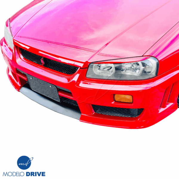 ModeloDrive FRP ATIA Front Bumper > Nissan Skyline (R33) GTS 1999-2004 > 2/4dr - Image 13