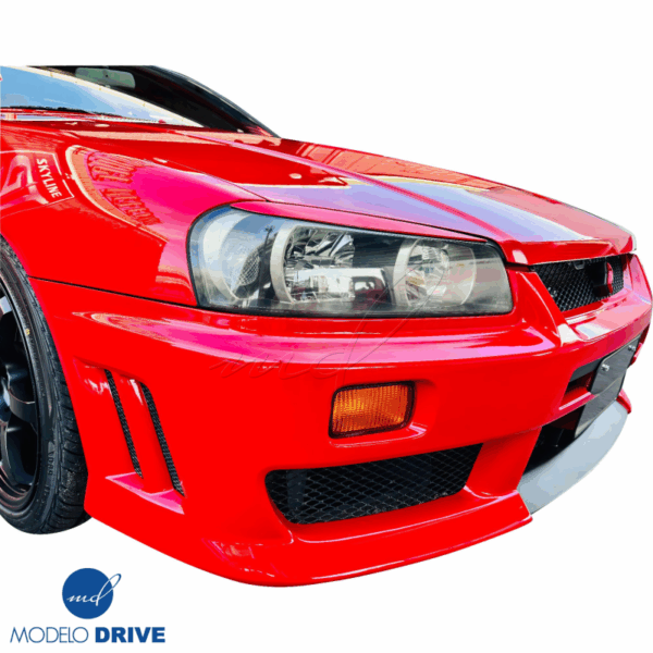 ModeloDrive FRP ATIA Front Bumper > Nissan Skyline (R33) GTS 1999-2004 > 2/4dr - Image 22