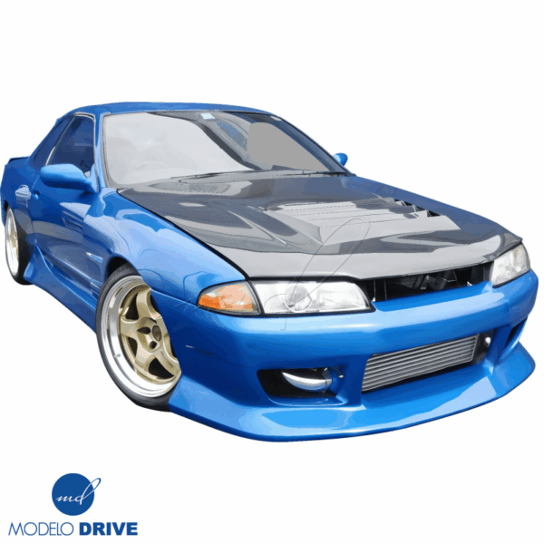 ModeloDrive FRP DMA Front Bumper > Nissan Skyline (R32) GTS 1990-1994 - Image 6