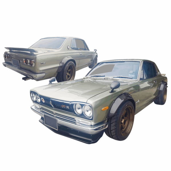 ModeloDrive FRP TKYO Body Kit 5pc > Nissan Skyline (C10) 1971-1972 > 2dr Coupe - Image 2