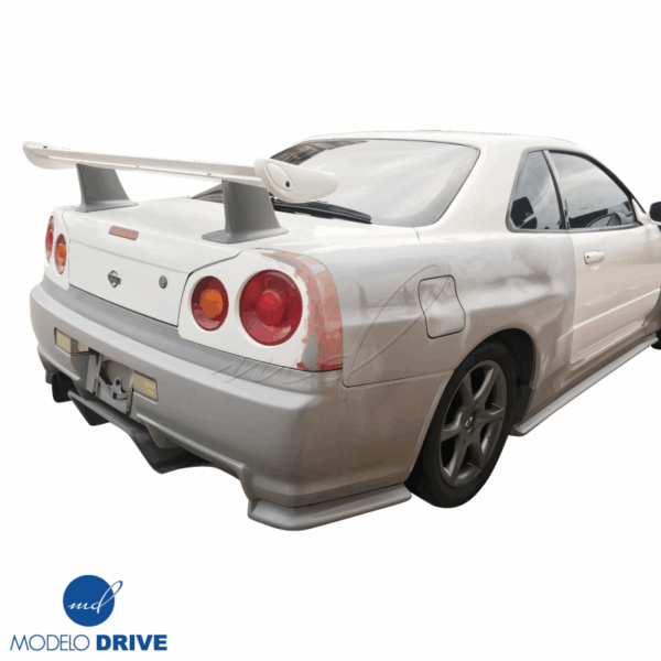 ModeloDrive FRP GTR Conversion Fenders (rear) > Nissan Skyline (R34) GTS 1999-2004 > 2dr Coupe - Image 2