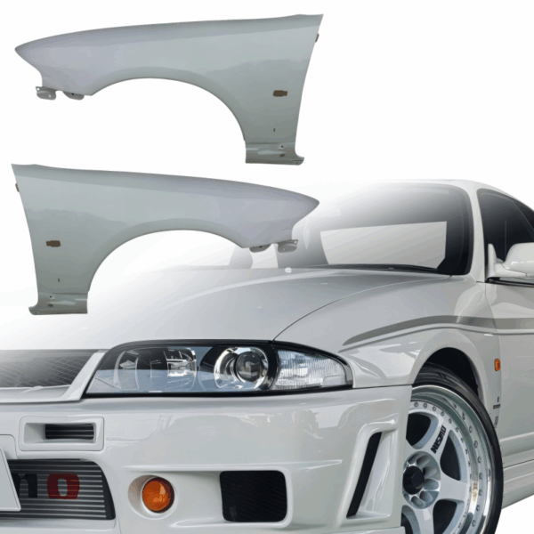ModeloDrive FRP OER GTR Fenders (front) > Nissan Skyline (R33) GTS 1995-1998 > 2dr Coupe - Image 2