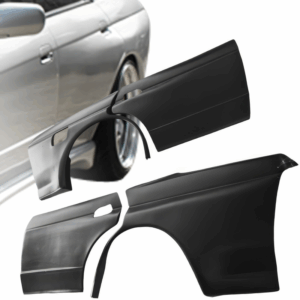 VSaero FRP CFAC Wide Body Fenders (rear) 4pc for Nissan Skyline (R32) GTS 1990-1994 > 4dr Sedan