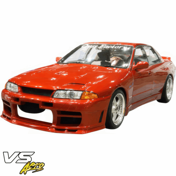 VSaero FRP CFAC Wide Body Fenders (rear) 4pc for Nissan Skyline (R32) GTS 1990-1994 > 4dr Sedan - Image 2
