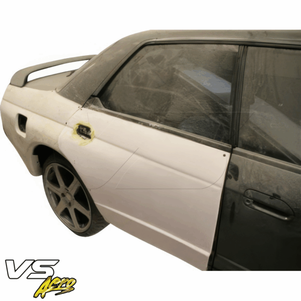 VSaero FRP CFAC Wide Body Fenders (rear) 4pc for Nissan Skyline (R32) GTS 1990-1994 > 4dr Sedan - Image 4