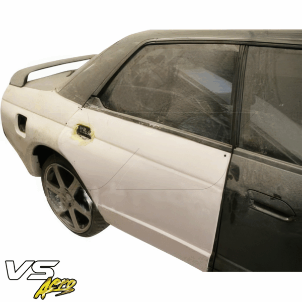 VSaero FRP CFAC Wide Body Fenders (rear) 4pc for Nissan Skyline (R32) GTS 1990-1994 > 4dr Sedan - Image 7