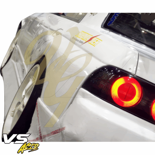 VSaero FRP CFAC Wide Body Fenders (rear) 4pc for Nissan Skyline (R32) GTS 1990-1994 > 4dr Sedan - Image 16