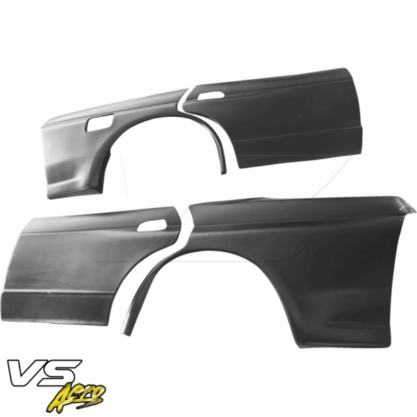 VSaero FRP CFAC Wide Body Fenders (rear) 4pc for Nissan Skyline (R32) GTS 1990-1994 > 4dr Sedan - Image 23