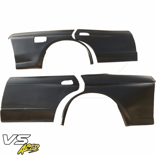 VSaero FRP CFAC Wide Body Fenders (rear) 4pc for Nissan Skyline (R32) GTS 1990-1994 > 4dr Sedan - Image 24