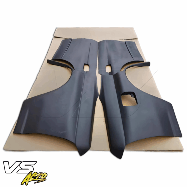 VSaero FRP CFAC Wide Body Fenders (rear) 4pc for Nissan Skyline (R32) GTS 1990-1994 > 4dr Sedan - Image 41