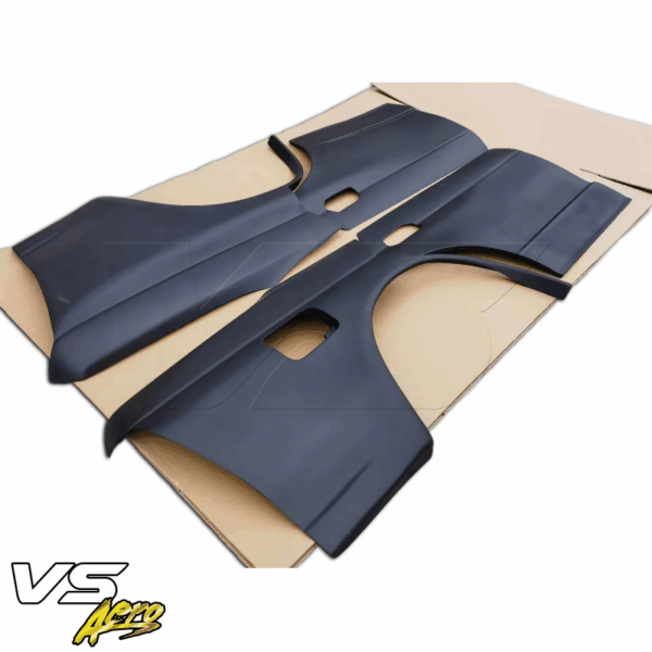 VSaero FRP CFAC Wide Body Fenders (rear) 4pc for Nissan Skyline (R32) GTS 1990-1994 > 4dr Sedan - Image 42