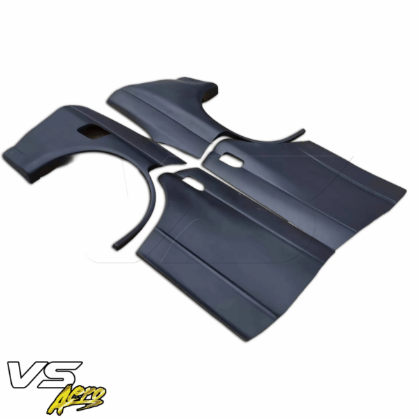 VSaero FRP CFAC Wide Body Fenders (rear) 4pc for Nissan Skyline (R32) GTS 1990-1994 > 4dr Sedan - Image 43