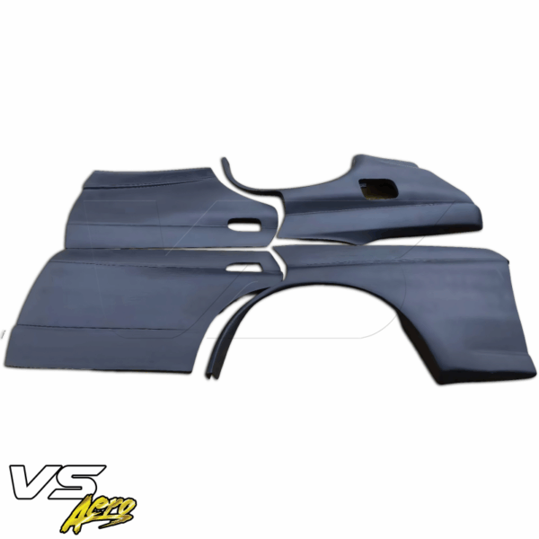 VSaero FRP CFAC Wide Body Fenders (rear) 4pc for Nissan Skyline (R32) GTS 1990-1994 > 4dr Sedan - Image 46
