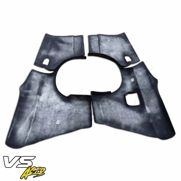 VSaero FRP CFAC Wide Body Fenders (rear) 4pc for Nissan Skyline (R32) GTS 1990-1994 > 4dr Sedan - Image 47