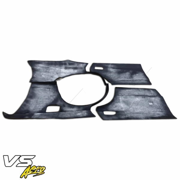 VSaero FRP CFAC Wide Body Fenders (rear) 4pc for Nissan Skyline (R32) GTS 1990-1994 > 4dr Sedan - Image 49
