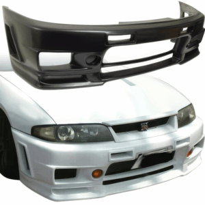 VSaero FRP NISM 400R Front Bumper for Nissan Skyline (R33) GTS 1995-1998 > 2/4dr
