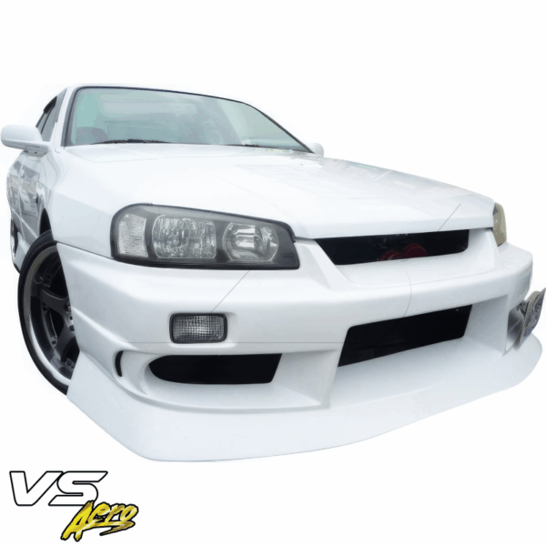 VSaero FRP ORI STR Front Bumper for Nissan Skyline (R34) GTS 1999-2002 > 2/4dr - Image 2