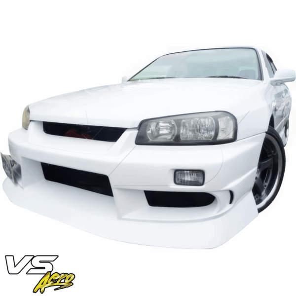VSaero FRP ORI STR Front Bumper for Nissan Skyline (R34) GTS 1999-2002 > 2/4dr - Image 3