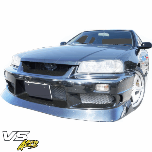 VSaero FRP ORI STR Front Bumper for Nissan Skyline (R34) GTS 1999-2002 > 2/4dr - Image 10
