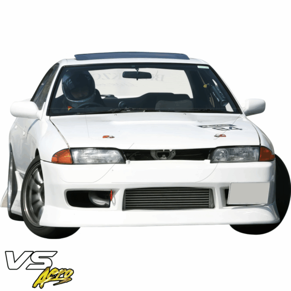 VSaero FRP BSPO Front Bumper for Nissan Skyline (R32) GTS 1990-1994 > 2/4dr - Image 2