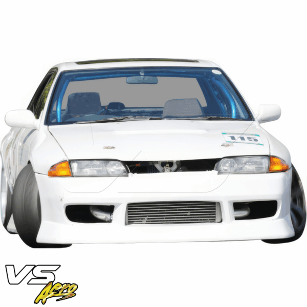 VSaero FRP BSPO Front Bumper for Nissan Skyline (R32) GTS 1990-1994 > 2/4dr - Image 3