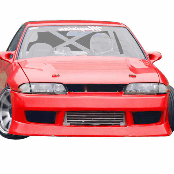 VSaero FRP BSPO Front Bumper for Nissan Skyline (R32) GTS 1990-1994 > 2/4dr - Image 6