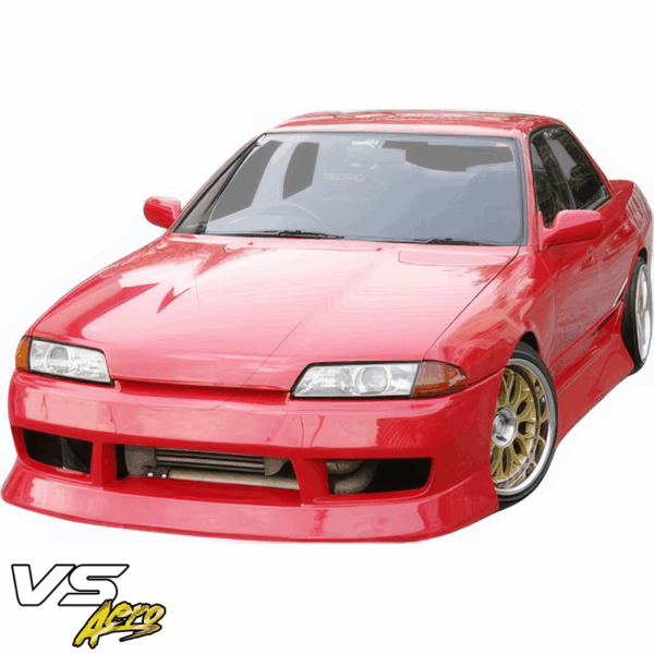 VSaero FRP BSPO Front Bumper for Nissan Skyline (R32) GTS 1990-1994 > 2/4dr - Image 8