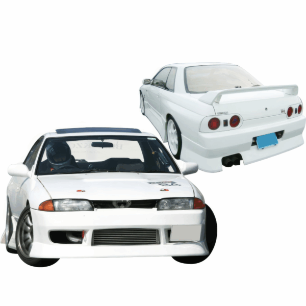 VSaero FRP BSPO Body Kit 4pc for Nissan Skyline (R32) GTS 1990-1994 > 2dr Coupe