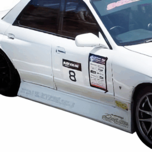 VSaero FRP BSPO Side Skirts for Nissan Skyline (R32) GTS 1990-1994 > 4dr Sedan