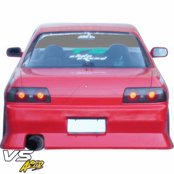VSaero FRP BSPO Rear Bumper for Nissan Skyline (R32) GTS 1990-1994 > 4dr Sedan - Image 5
