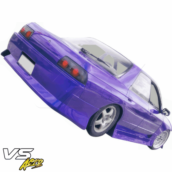 VSaero FRP BSPO Rear Bumper for Nissan Skyline (R32) GTS 1990-1994 > 4dr Sedan - Image 6