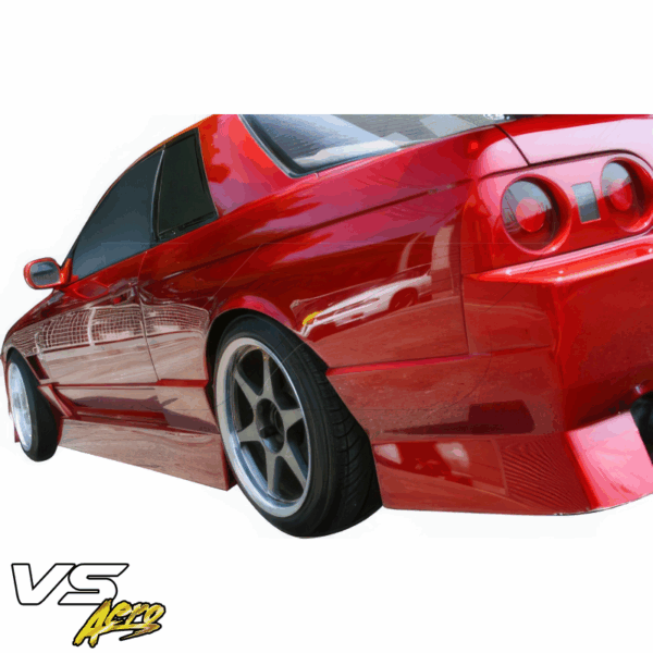 VSaero FRP URA Side Skirts for Nissan Skyline (R32) GTS 1990-1994 > 2dr Coupe - Image 6